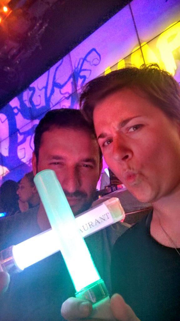 Jason and I at the Robot Show